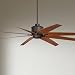 72" Predator English Bronze Outdoor Ceiling Fan