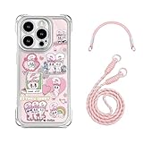 [SDCADQ] アイフォン ブランド うさぎ プリント iP17ケース エスターバニー 周辺 アニメ iPhone多機種対応 手に提げ 縄をかけ 携帯ケース かわいい アイデア 個性 小物 ファッション 保護カバー 誕生日 萌え 贈り物 (ip11pro)
