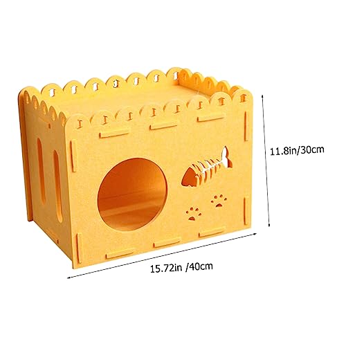 GANAZONO Maca De Gato Removível Casa Arranhadora De Gato Lugar De Dormir De Gato Coçar Ninho Arranha