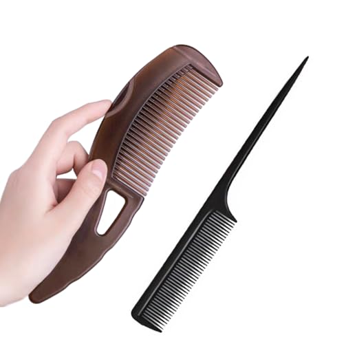 LIANRISES Pettine Antiforfora, Pettine Forfora, Pettine Cuoio Capelluto Per Uomo Donna, Disegno Vuoto, Anti-Statistica, Pulizia Dei Capelli, Pettine Di Pressione E Pettine A Coda