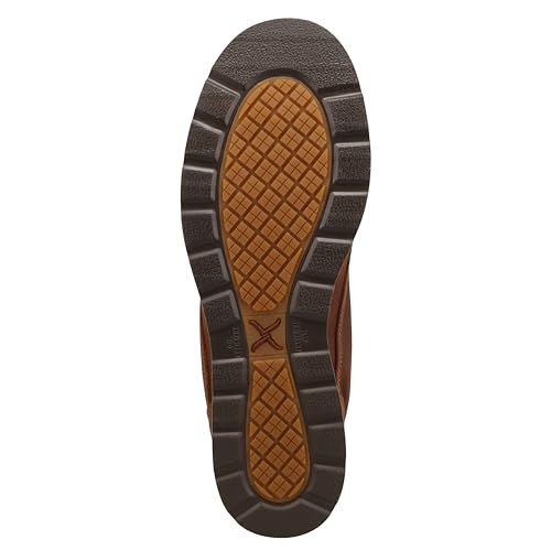 Twisted X Men's 6" Work Boot, Moc Toe Nano Toe2
