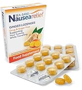 Sea-Band Nausea and Travel Sickness Relief, Sugar Free Ginger Travel Lozenges