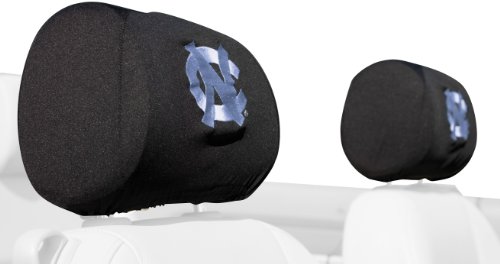 Bsi Products 82008 Headrest Covers Set Of 2 - North Carolina Tar Heels