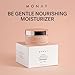 MONAT Be Gentle Nourishing Moisturizer - Face Moisturizer w/Hyaluronic Acid & Plant Stem Cells. Nourishing Moisturizer Face Cream. Anti-Aging & Hydrating Cream -Net Wt. 1.52 fl oz / 45 ml