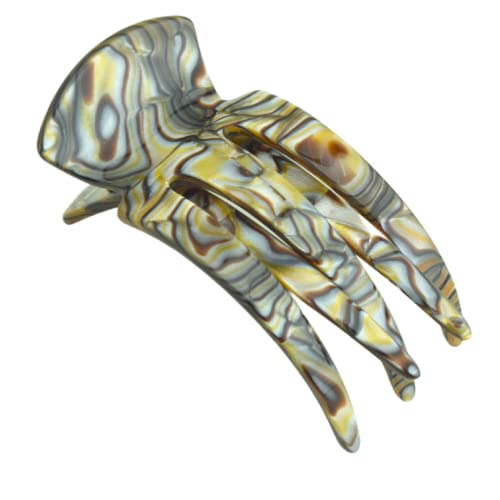 French Amie Pelican Onyx 2.75" Beak Duck Jaw Claw Clip for Women Girls