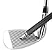 Jiskan Pro Golf Club Cleaner Brush Golf Groove Sharpener Tool with Retainer Clip and Squeeze Water Bottle 7.5 Inches Holds 4 Ounces of Water, Essentials Golf Bag Accessories Best Golf Gifts for Men