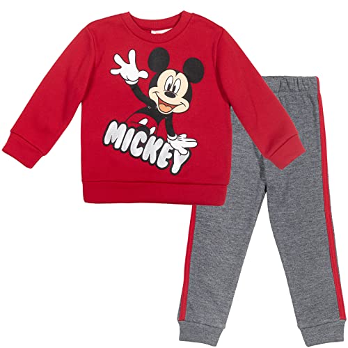 Image of Disney Mickey Mouse Sweatshirt and Pants Set Infant to Little Kid Sizes (12 Months - 7-8)