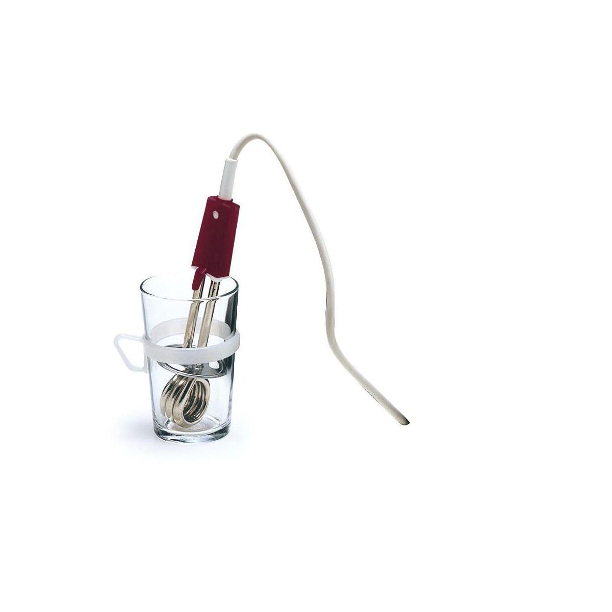 riviera&bar, Thermoplongeur 350W Inox Rouge et Blanc, Chauffe-eau Instantané Compact pour - Guide 360