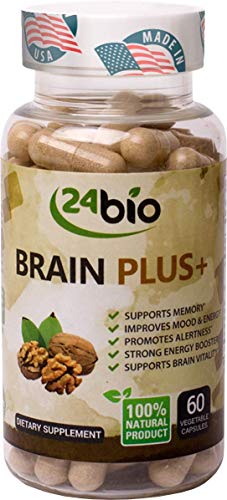 Nutrigold Ginkgo Biloba Gold - 90 vegan capsules [120 mg] | Standardized to 24% ginkgoflavonglycosides, Tan Capsule