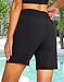 YGDSX Women's 3''/5''/7'' Swim Board Shorts Quick Dry Beach Shorts with Liner Pockets Swimsuits Bottoms Trunks for Women Black