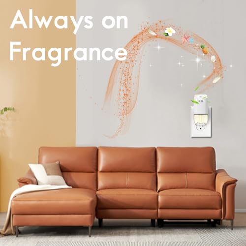 Image of Plug In Air Freshener Refills - Hawaiian Scented, Summer Scents, 6 Pack | Wall Plug In Refills, 3.96 Fl Oz, Compatible with Air Wick & Glade, for Bathroom, Bedroom, Office