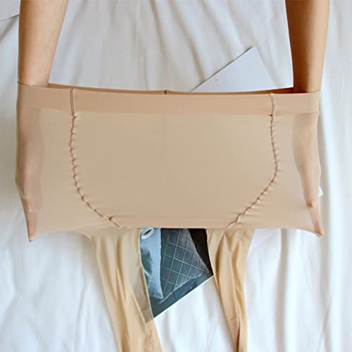 LUXFISOIE 5D Plus Size Sheer Pantyhose Durable Unbreakable Transparent Tights for Women4