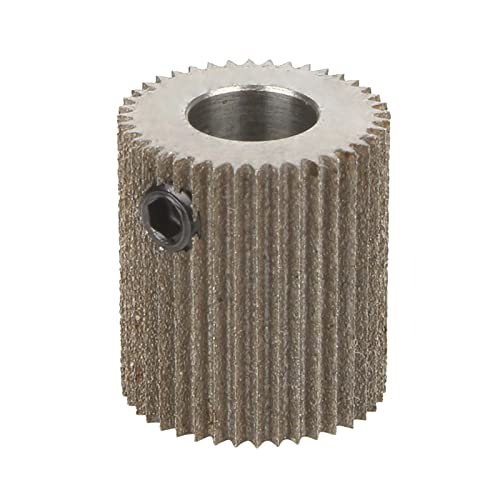 MK8 - Rueda de alimentación de acero inoxidable con 40 dientes para extrusora de impresora