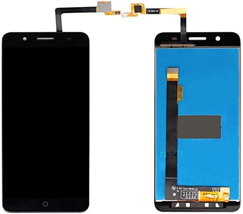 Close-up of the flexible ribbon cable on the LCD screen assembly