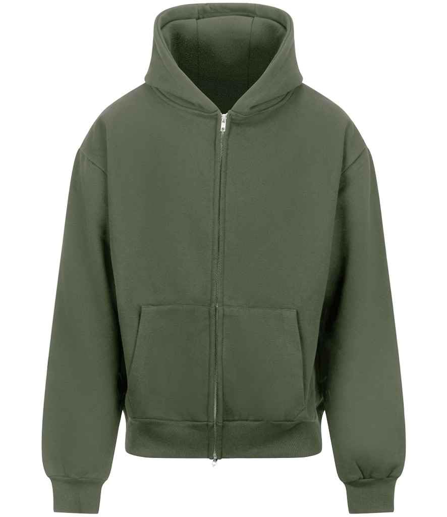 AWDis Signature Heavyweight Zoodie - Earthy Green - 2XL