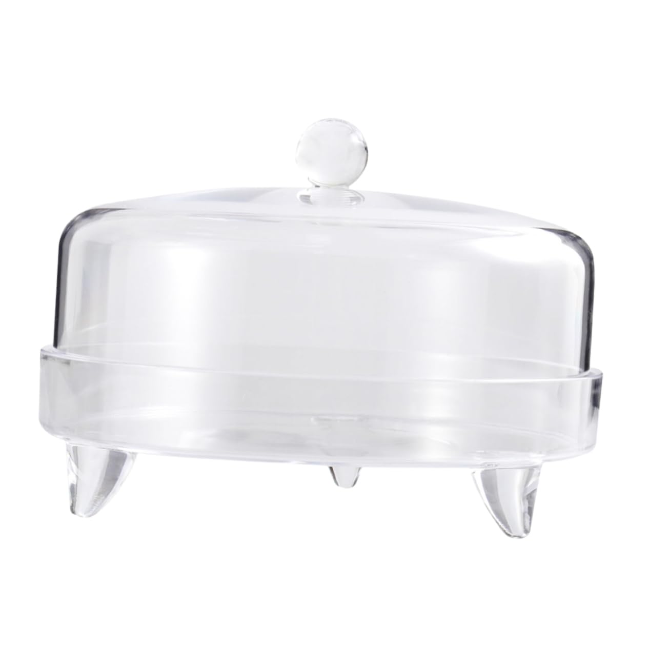 CIYODO 1 Set Transparent Cake Cover Dessert Holder for Home Use for Storing Cakes Snacks and Desserts Stylish Food Protector for Parties and Gatherings