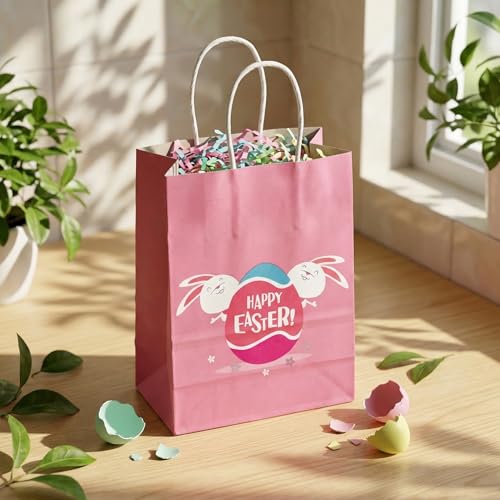 XABMU 24 Pcs Kraft Paper Gift Bags