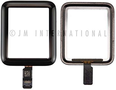 ePartSolution_Repuesto para For Apple Watch Series 2 Watch Series 3 de 1.496 pulgadas, 1.654 pulgadas, 1.654 pulgadas, pantalla táctil, lente