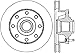 StopTech 127.66005R Sport Drilled/Slotted Brake Rotor (Front Right), 1 Pack