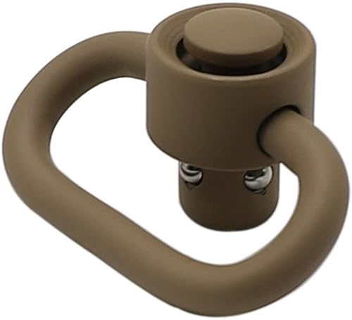 Miniatura 3 de Botón giratorio de 1.25 pulgadas de eslinga desmontable rápido, color bronceado único impreso