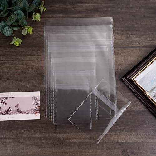Quotidian Clear Comic Book Bags Self Seal 2 Mil Ultra Thick Acid-Free Plastic 7.125" x 10.5" (18.1 x 26.7cm) Pack of 100 - Archival Protection for Silver Age Comic Books by Quotidian - Image 5