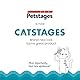 Petstages Dental Shrimpies - Zahnpflege-Kauspielzeug für Katzen - mit Katzenminze - Mehrfarbig - 2 Stück