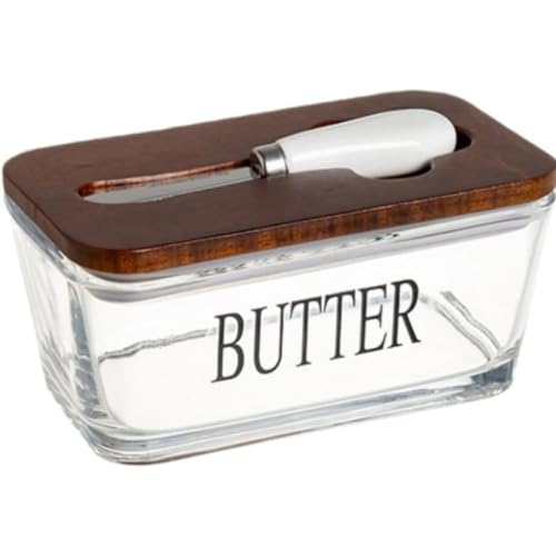 Zxyler �o�^�[�W�ƃX�p�`�����t���K���X�����①�ɂƃJ�E���^�[�g�b�v�p�`�[�Y�ۑ��e�� (�A�J�V�A�ނƃK���X�̃o�^�[�{�b�N�X�i�p��̕�������j+�o�^�[�i�C�t)