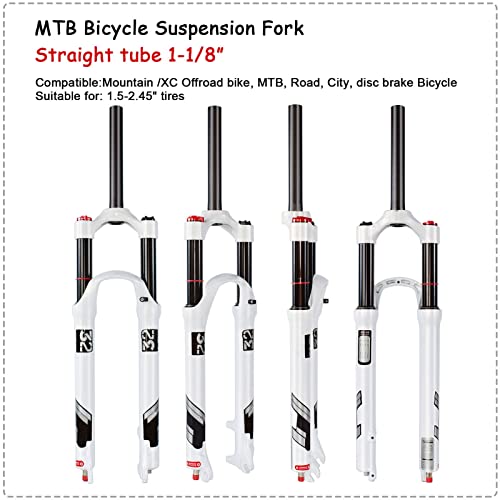 Fourche de suspension VTT pour réduire vibrations mains