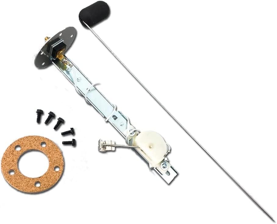 Miniatura 5 de MOTOR METER RACING Juego clásico de calibre 6 con velocímetro mecánico odómetro analógico esfera verde aguja blanca bombilla iluminación 3.346 in