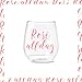 TOSSWARE POP 14oz Vino Rosé All Day Series, SET OF 6, Premium Quality, Recyclable, Unbreakable & Crystal Clear Plastic Printed Glasses