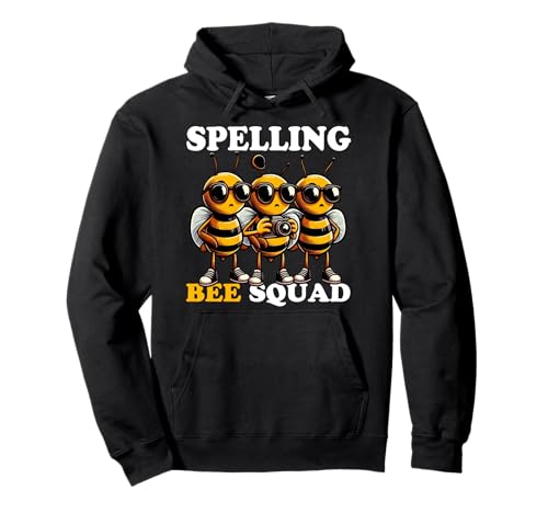 Spelling Bee Plantilla Sudadera con Capucha
