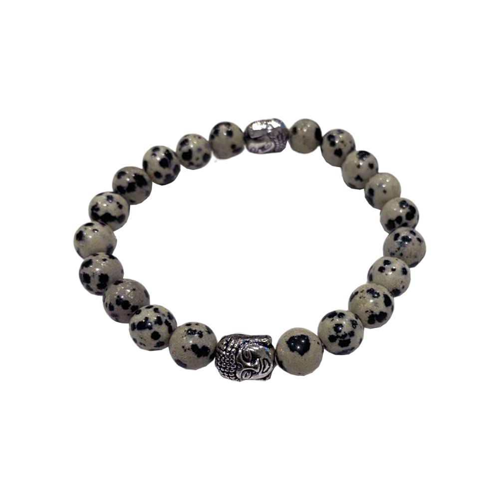 VIE Chakra Buddha Bracelet, Dalmatian