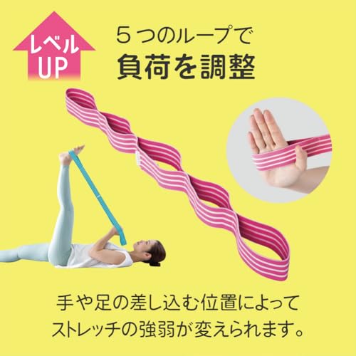 アルファックス トレーニングチューブ ゆるストレッチバンド