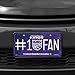 Rico Industries NBA Sacramento Kings #1 Fan Metal License Plate Tag, 6 x 11.5