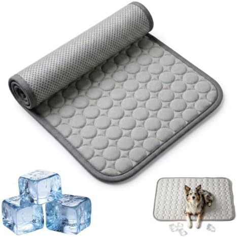 Gvblov Cooling Mat for Dogs, Portable Self-Cooling Pad Washable