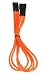 Produktbild BitFenix 4-Pin PWM 30cm 0,3 m - Interne Stromkabel (0,3 m, 4-pin PWM, 4-pin PWM, Männlich/Weiblich, Orange)