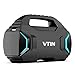 VTIN R7 Bluetooth Speakers, Waterproof Outdoor Speakers with Powerful Bass, 50W Wireless Stereo Pairing Speaker with 30H Playtime, 7 Lighting Mode, Support TF Card, Suitable for Party/Camping/Outdoor