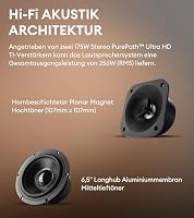 Edifier S3000MKII Aktives Bluetoooth Bücherregal-Lautsprechersystem 2.0, 256W RMS, Planar Magnetic Hochtöner / 6.5" Tiefmitteltöner, Hi-Res Audio HiFi Sound mit DSP, Connect APP – Ansicht 4