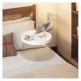 【Matériau robuste】: La table ronde pliante murale est composée de panneaux de fibres de densité moyenne et de supports métalliques, avec une forte capacité de charge, facile à nettoyer et plus épaisse et plus stable que les autres tables murales.