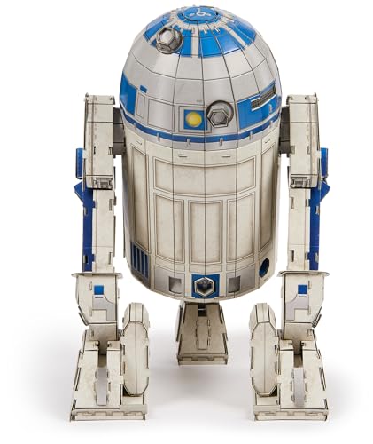 Spin Master Games 6068743 4D Build Star Wars R2-D2 Cardstock 3D Model Kit, Star Wars Gifts, Star Wars Toys Desk Décor For Star Wars Fans & Collectors, Adults & Teens 12+ thumb #6