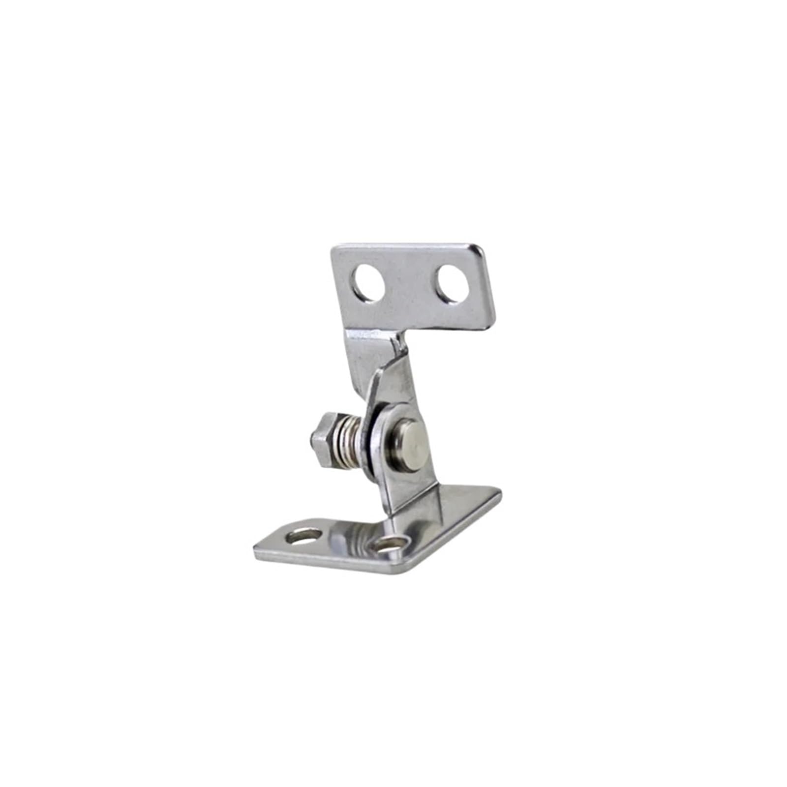 LZIKKGKI 304 Stainless Steel Adjustable Torque Shaft Equipment Instrument Stop Damper Flip Cover Positioning And Stop Hinge(Left-2.0N.m)