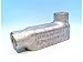 APPLETON LB50M Threaded Type, Conduit Bodies, MALLEABLE Iron, Form 35, 1/2IN HUB