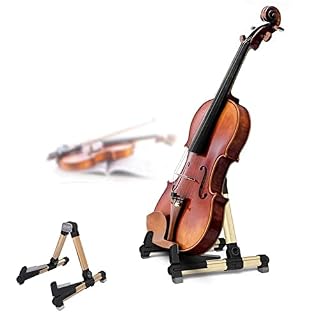 GANFANREN Support Pliant Porte-stand antidérapant A-Cadre Accessoires de guitare for violons - Les Beatles, Paul McCartney, John Lennon, RIngo Starr, George Harrison GANFANREN Support Pliant Porte-stand antidérapant A-Cadre Accessoires de guitare for violons – Image 4