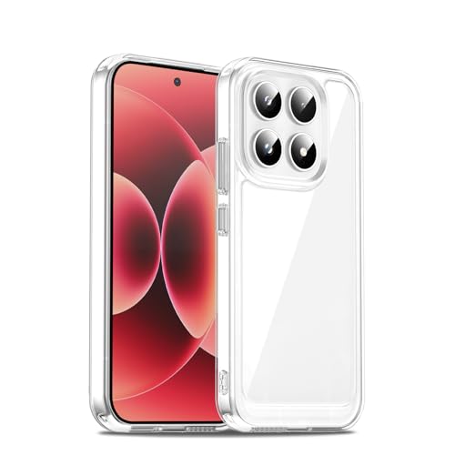 Image of Case for Xiaomi 17 5G, Military Grade Drop Protection Phone Case, Yellowing Resistant, Anti-Scratch Hard PC Back, Shockproof Hard Ultra-Thin Protective Cover, Clear