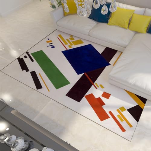 Tapis de composition suprématiste salon 150x240cm
