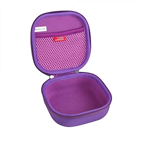 Hermitshell Hard EVA Travel Case for Leapfrog Rockit Twist Handheld Learning Game System (Purple) - Image 4