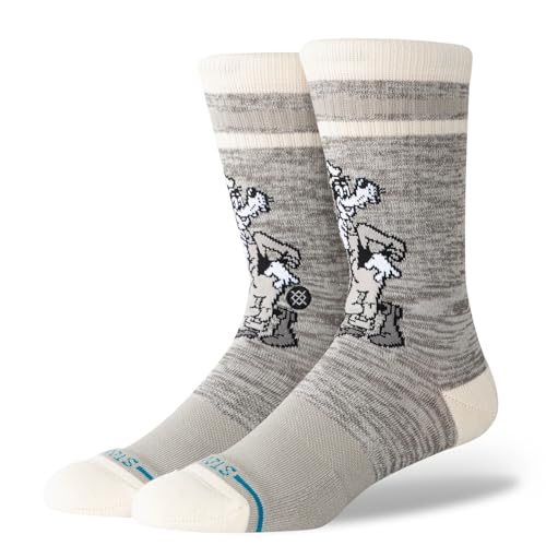 Stance Vintage Dingo Crew chaussettes rétro mi-hautes en coton pour homme et femme
