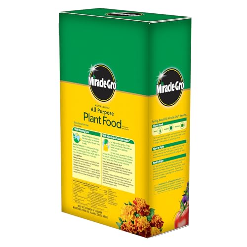 Image of Miracle-Gro Water Soluble All Purpose Plant Food - Fertilizer for All Indoor or Outdoor Plants Including Roses, Flowers, Vegetables, Houseplants, Trees, and Shrubs, 12.5 lbs.