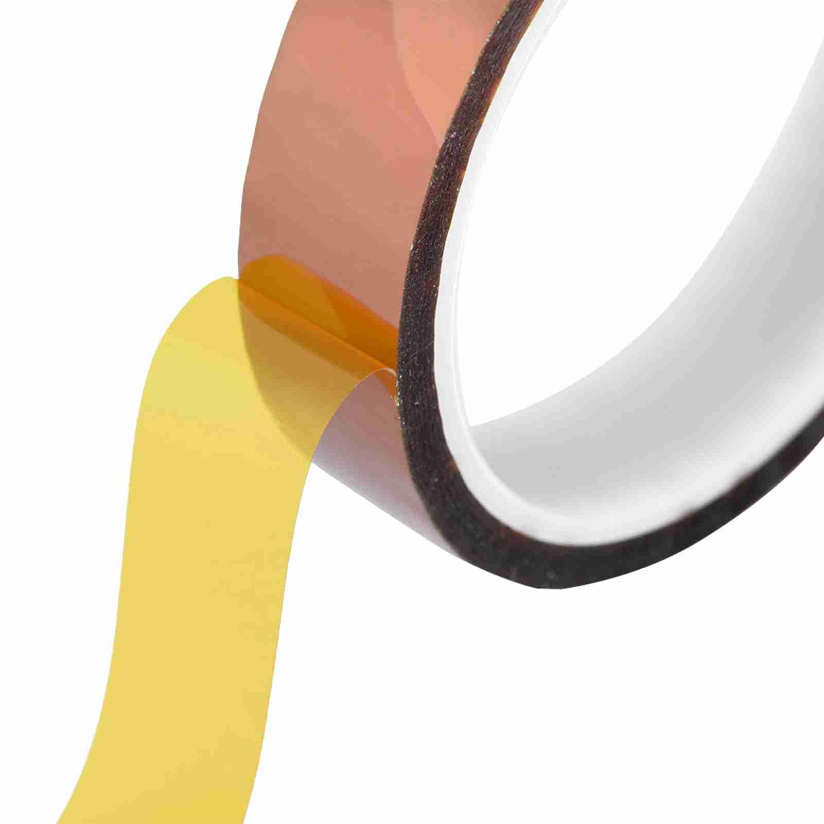 Isolamento termico Nastro adesivo, 33m * 0,06mm 250-300 ℃ nastro di trasferimento termico estenuabilità del 35% resistenza alla buccia 5N/25mm larghezza 30mm per saldatura a chip (30 mm di larghezza)