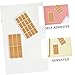 OSALADI 2bags Versatile Cork Memo Stickers Adhesive Bottle Labels Blank Removable for Home Office School Organization